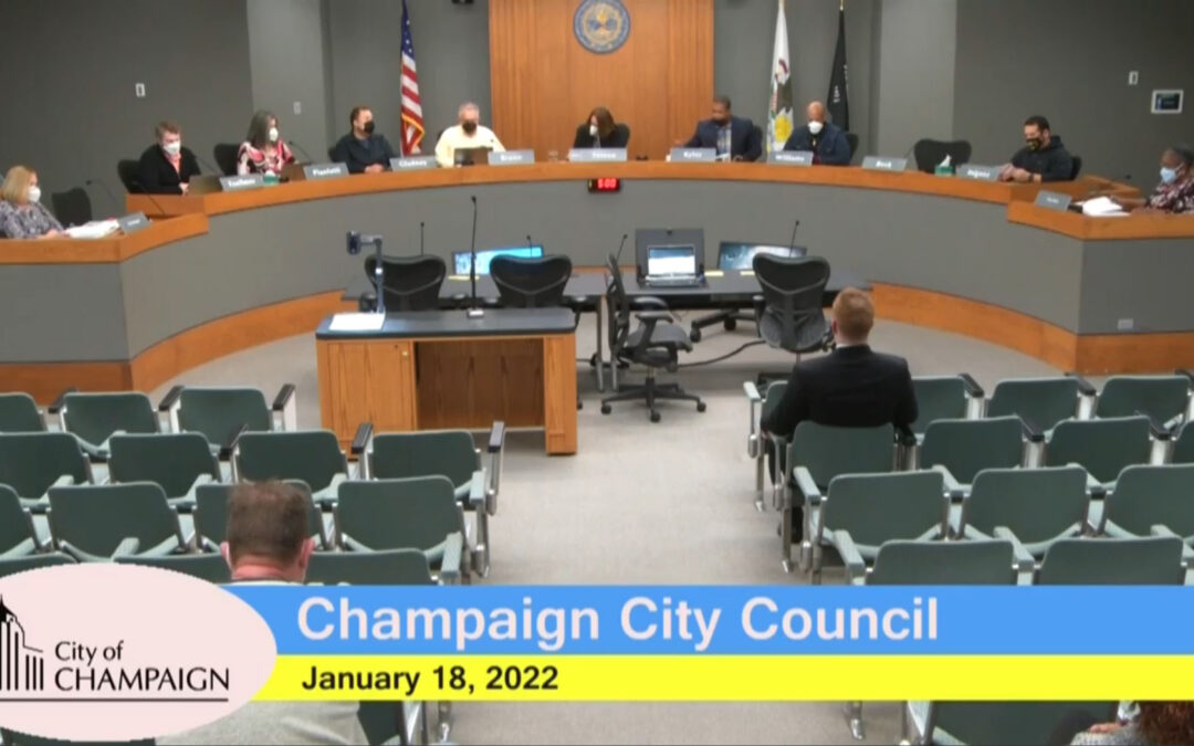 Champaign Council Belatedly Approves Over 7 Years of Meeting Minutes