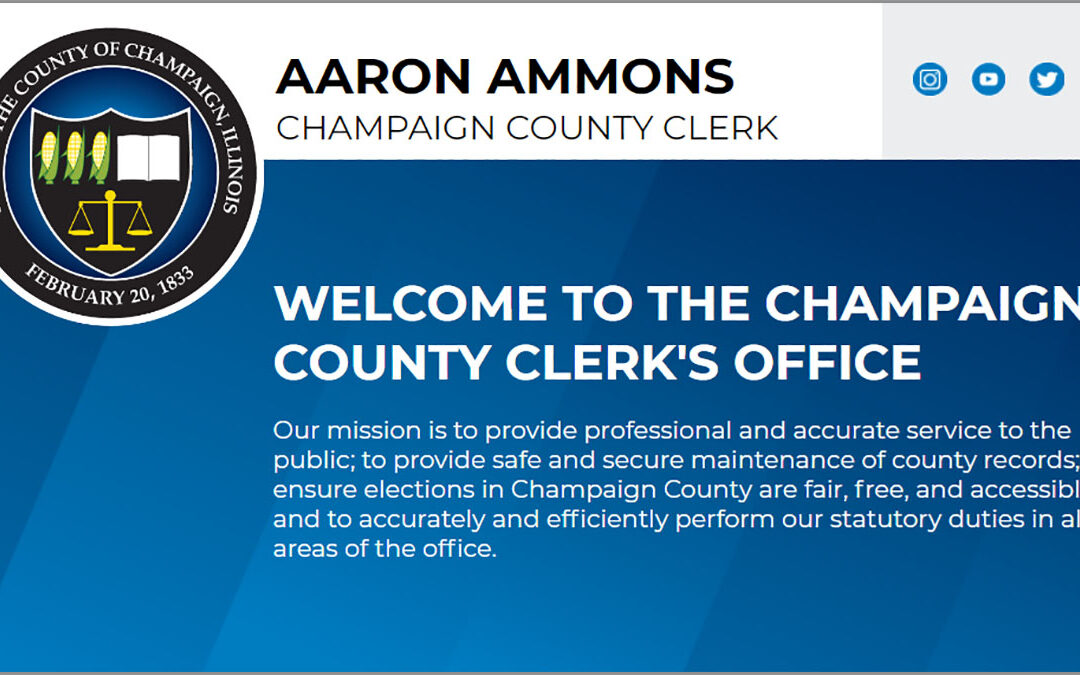 Champaign County Clerk Considering Terrorism in Crashed Website