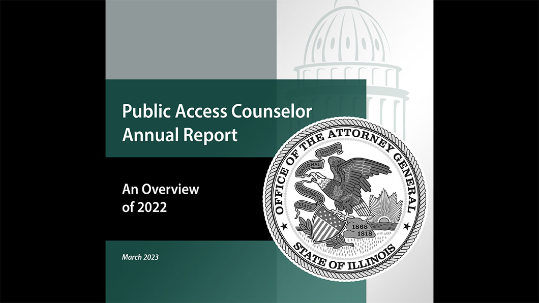 Attorney General Kicks off Sunshine Week with PAC Annual Report – Illinois